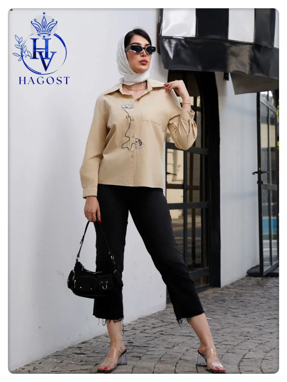 شومیز کتان گلدوزی 2