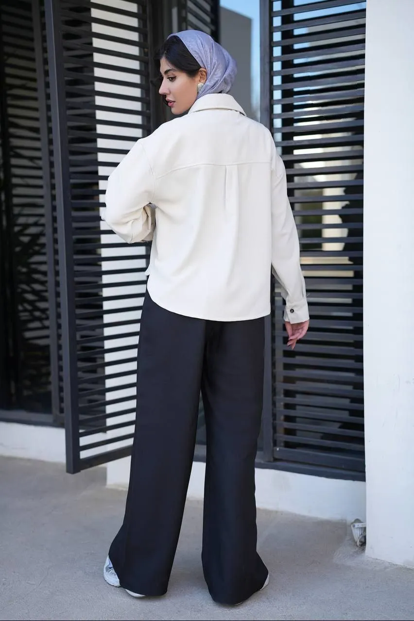 شومیز دکمه رنگی 3