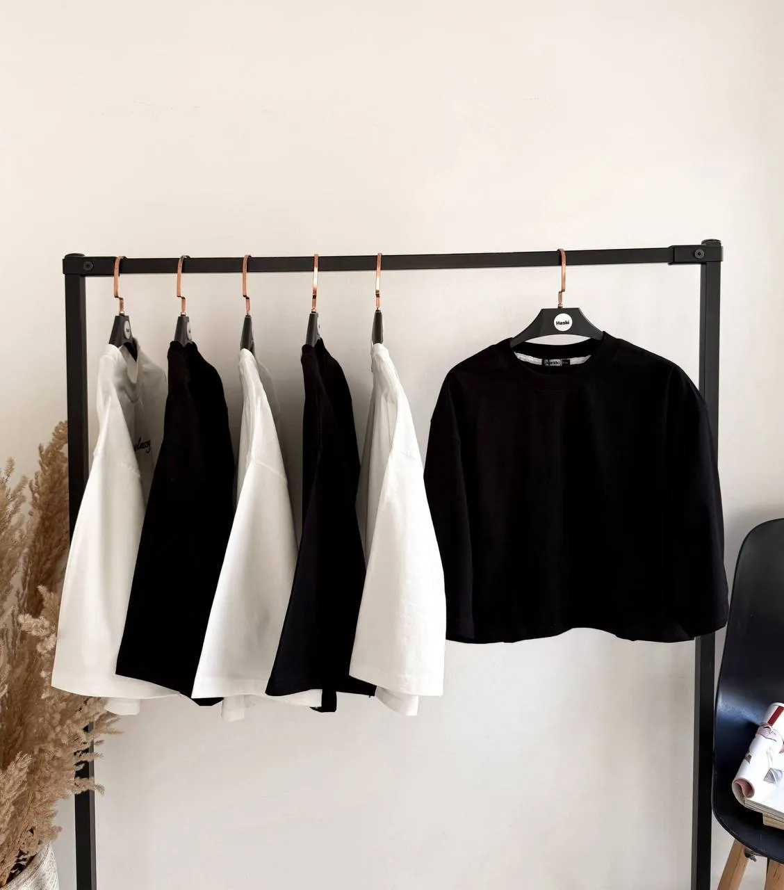 تیشرت کراپ باکسی 3