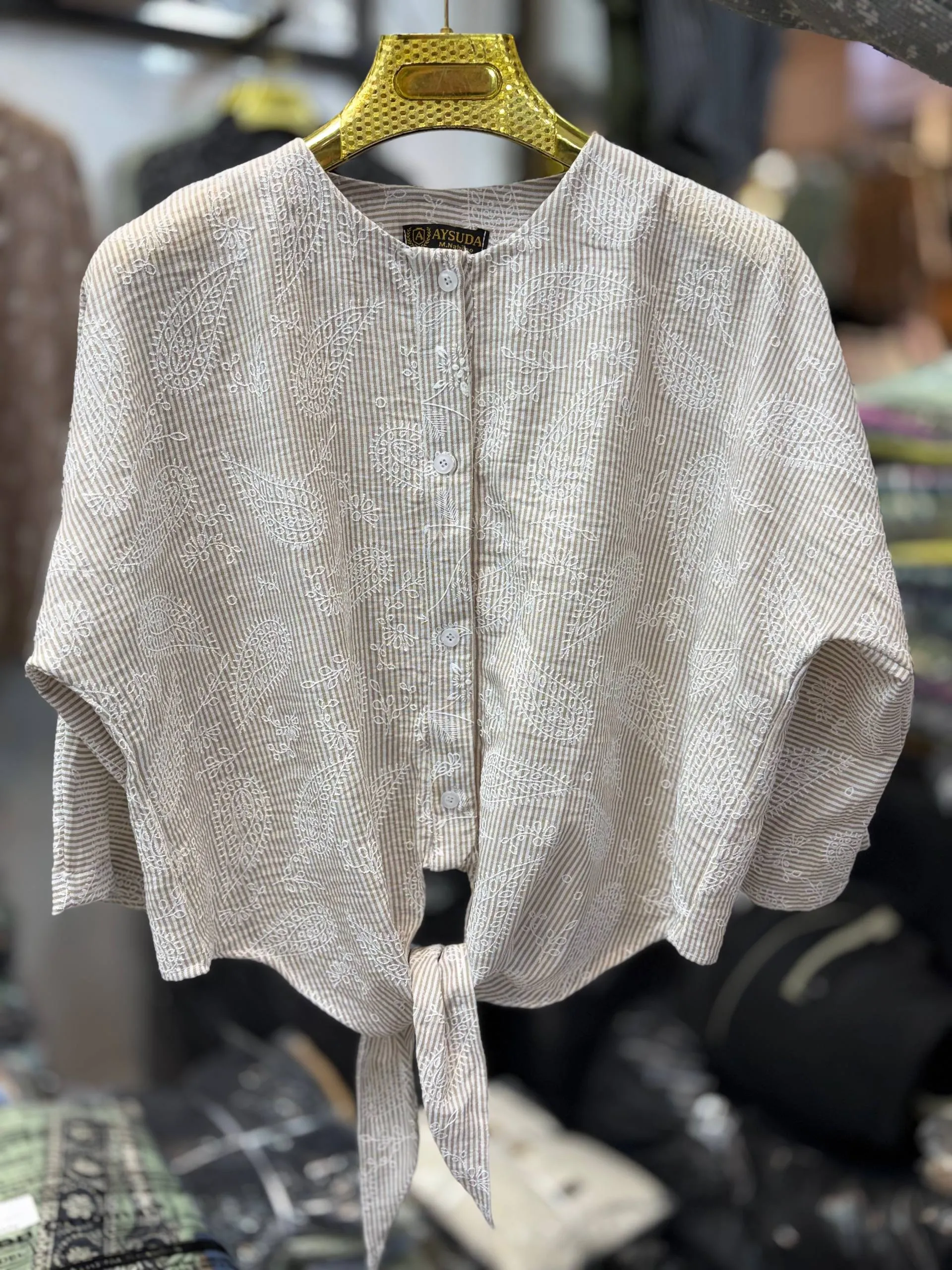 شومیز گره ای