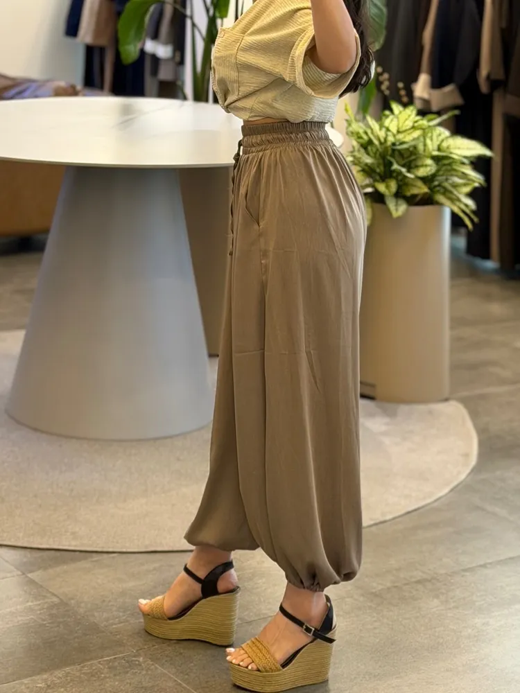 شلوار سنبادی ساتن زارا 2