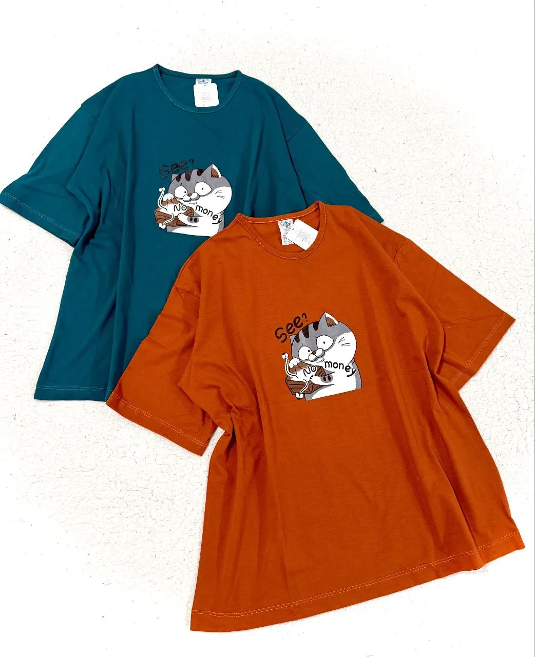 تیشرت  باکسی(4XL) پنبه سوپر 2