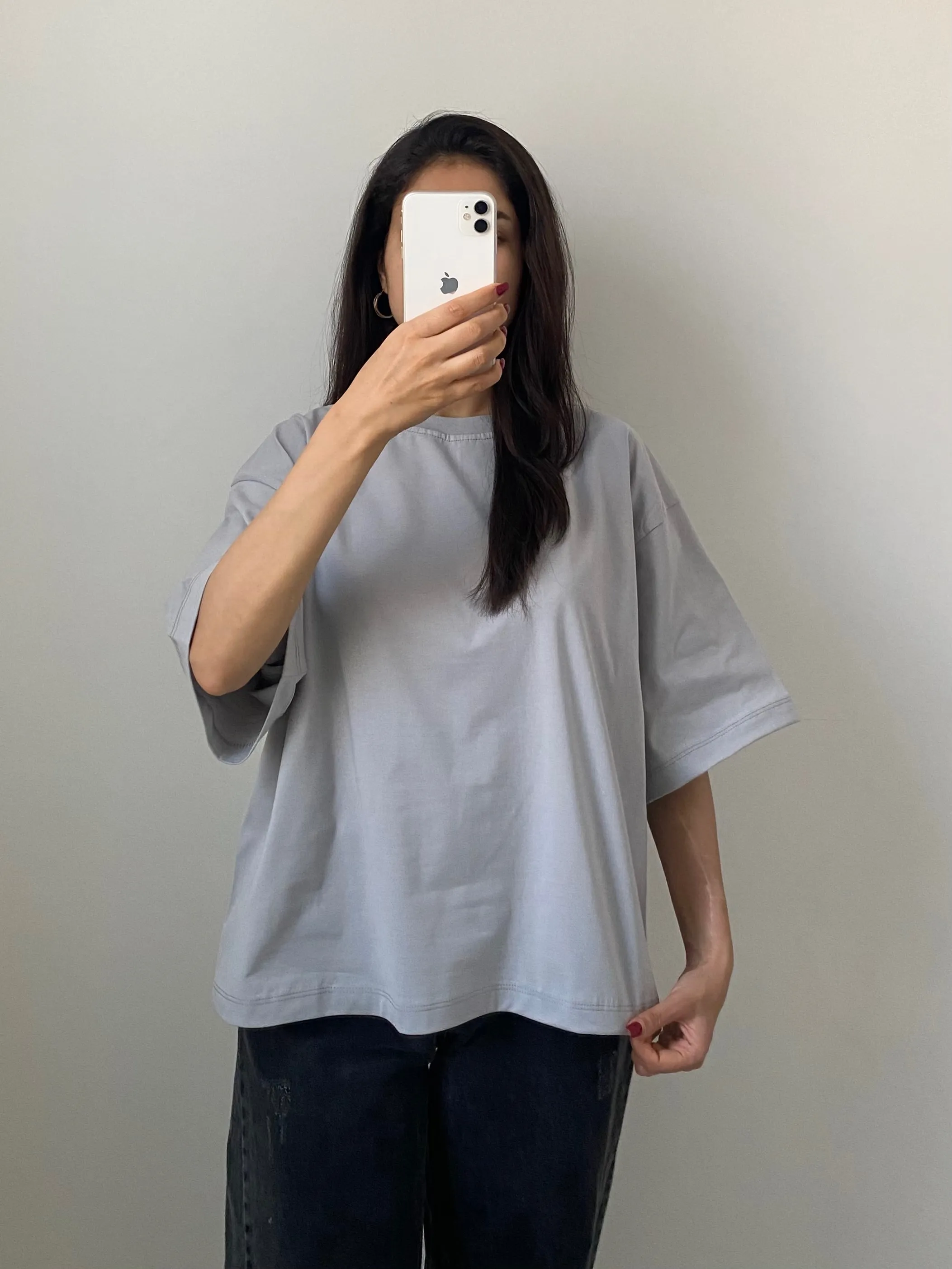 تیشرت باکسی vip ساده 6