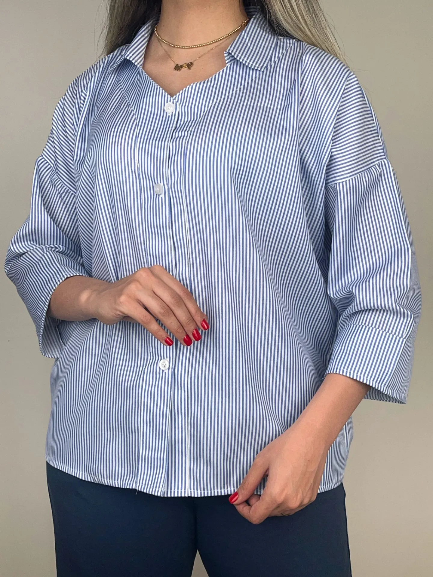 شومیز راه راه زارا 3