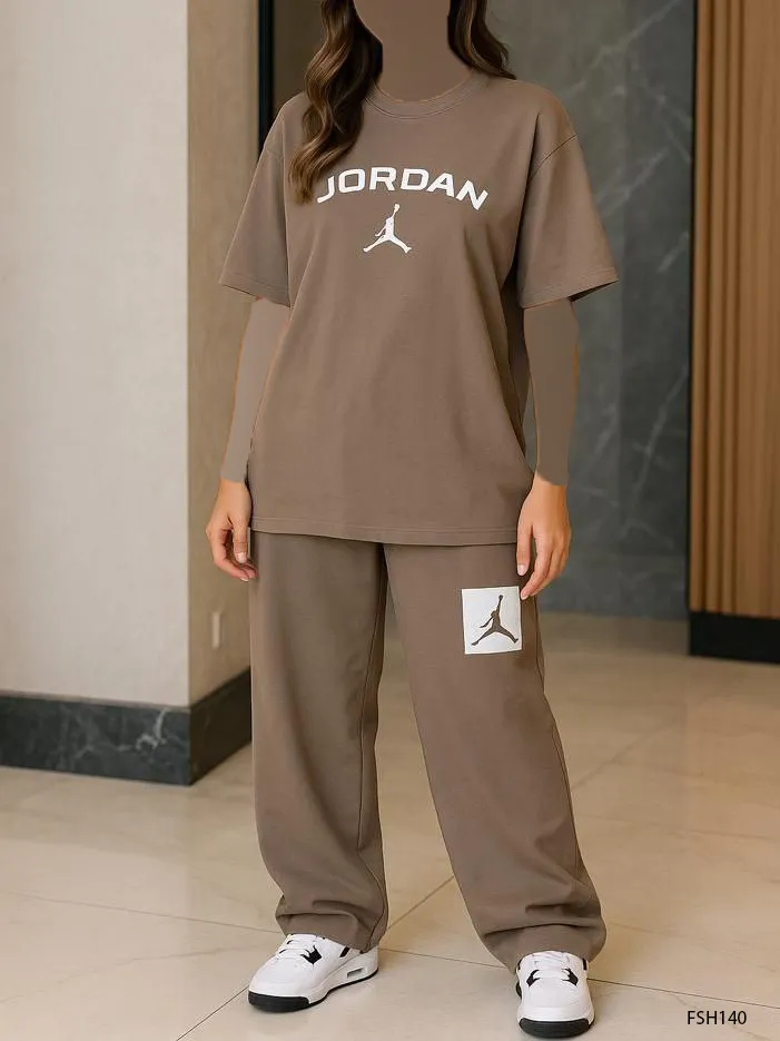 ست تیشرت شلوار لانگ و بگ Jordan