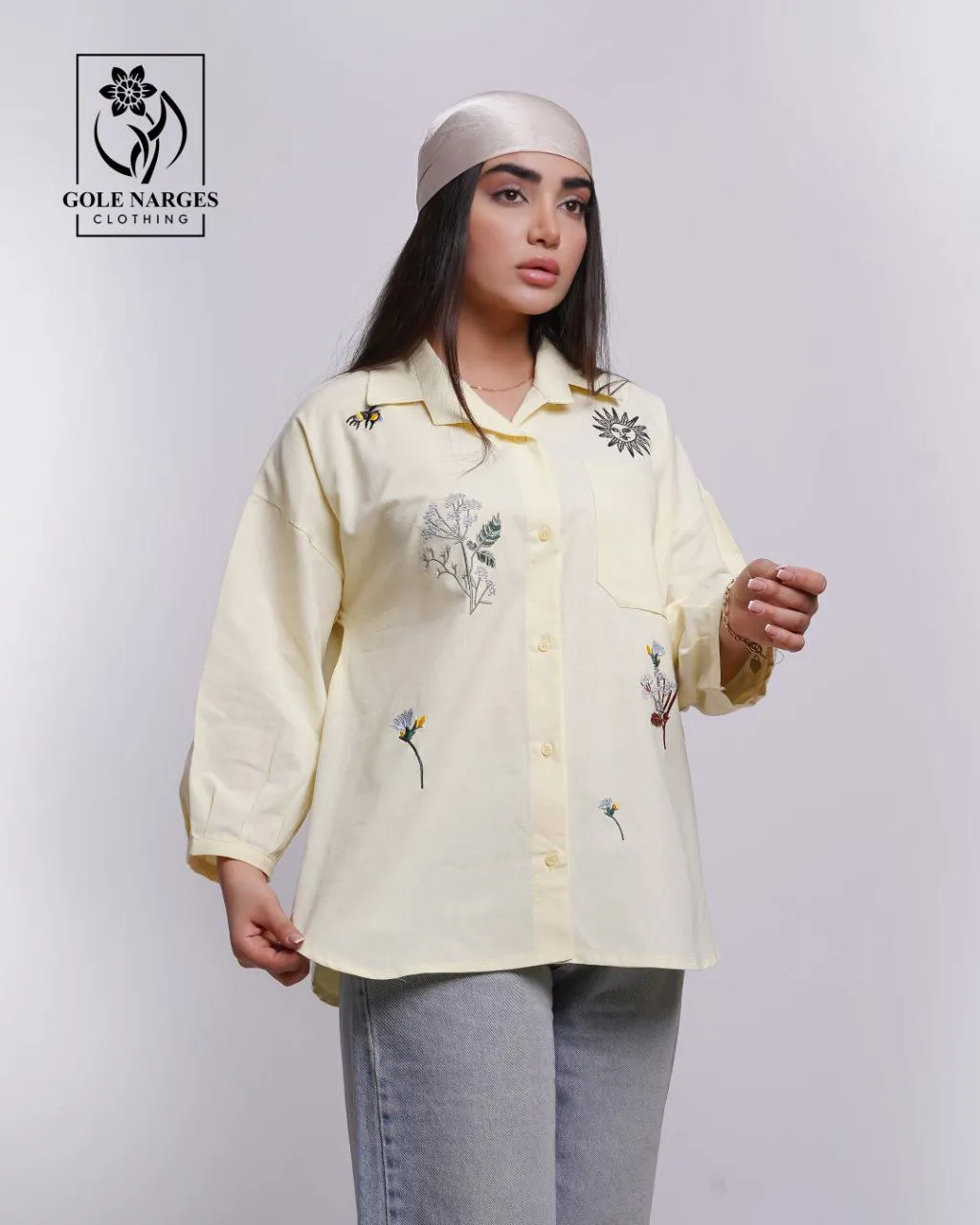 شومیز گلدوزی