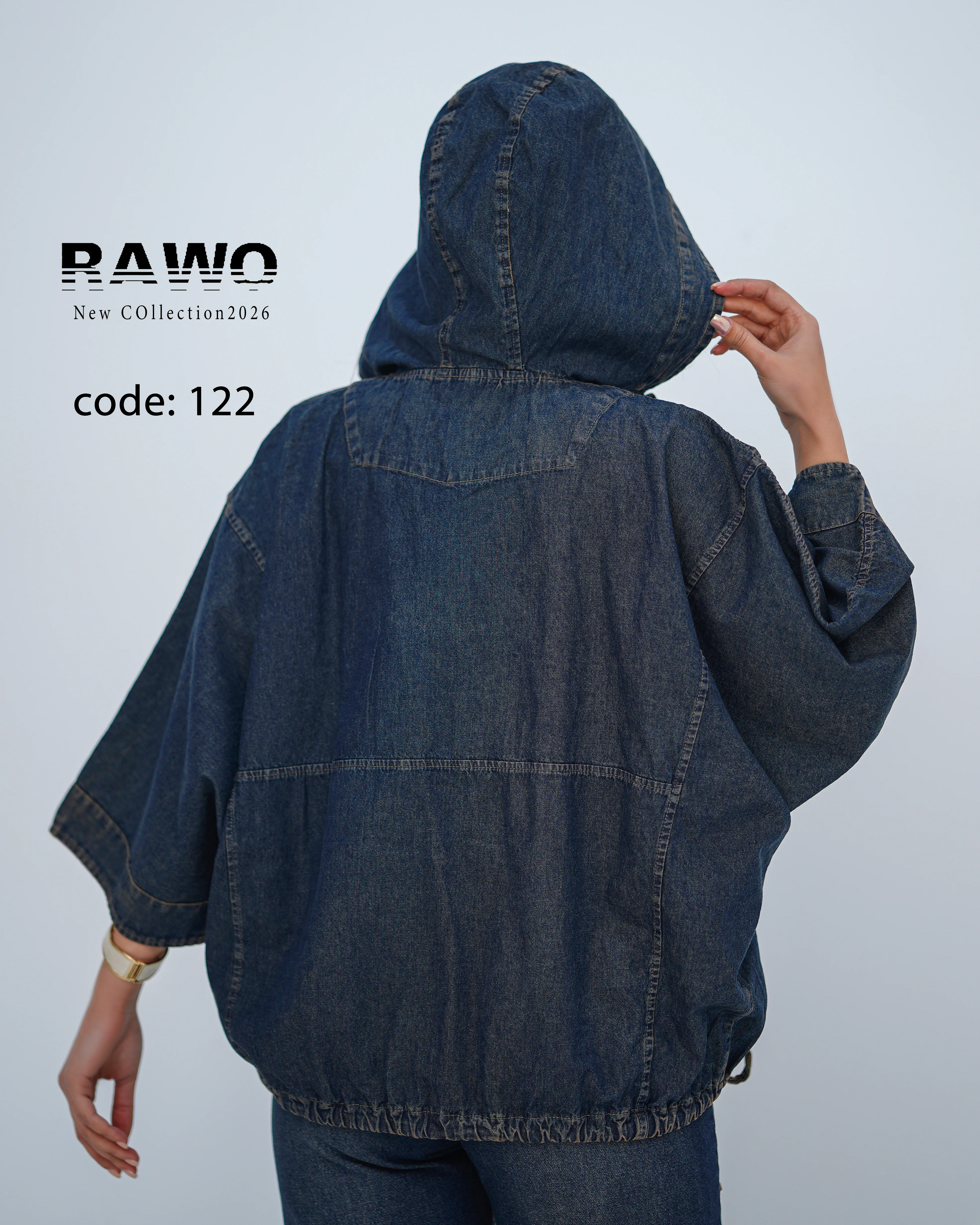 شومیز جین کلاه دار 3