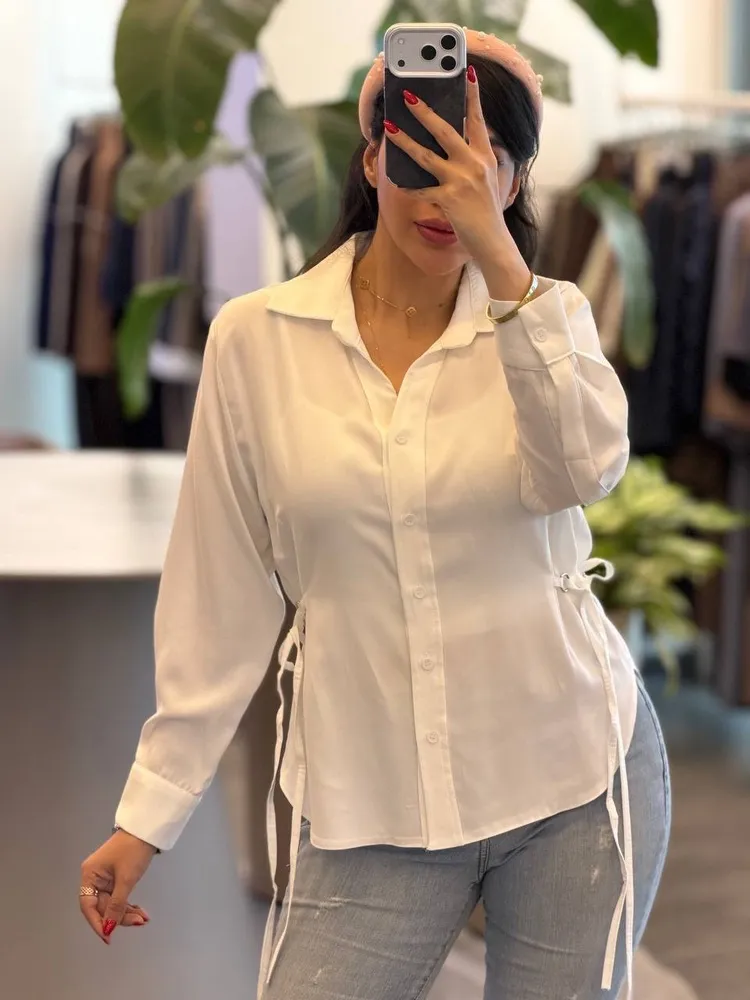 شومیز سیلک کمرحلقه 2
