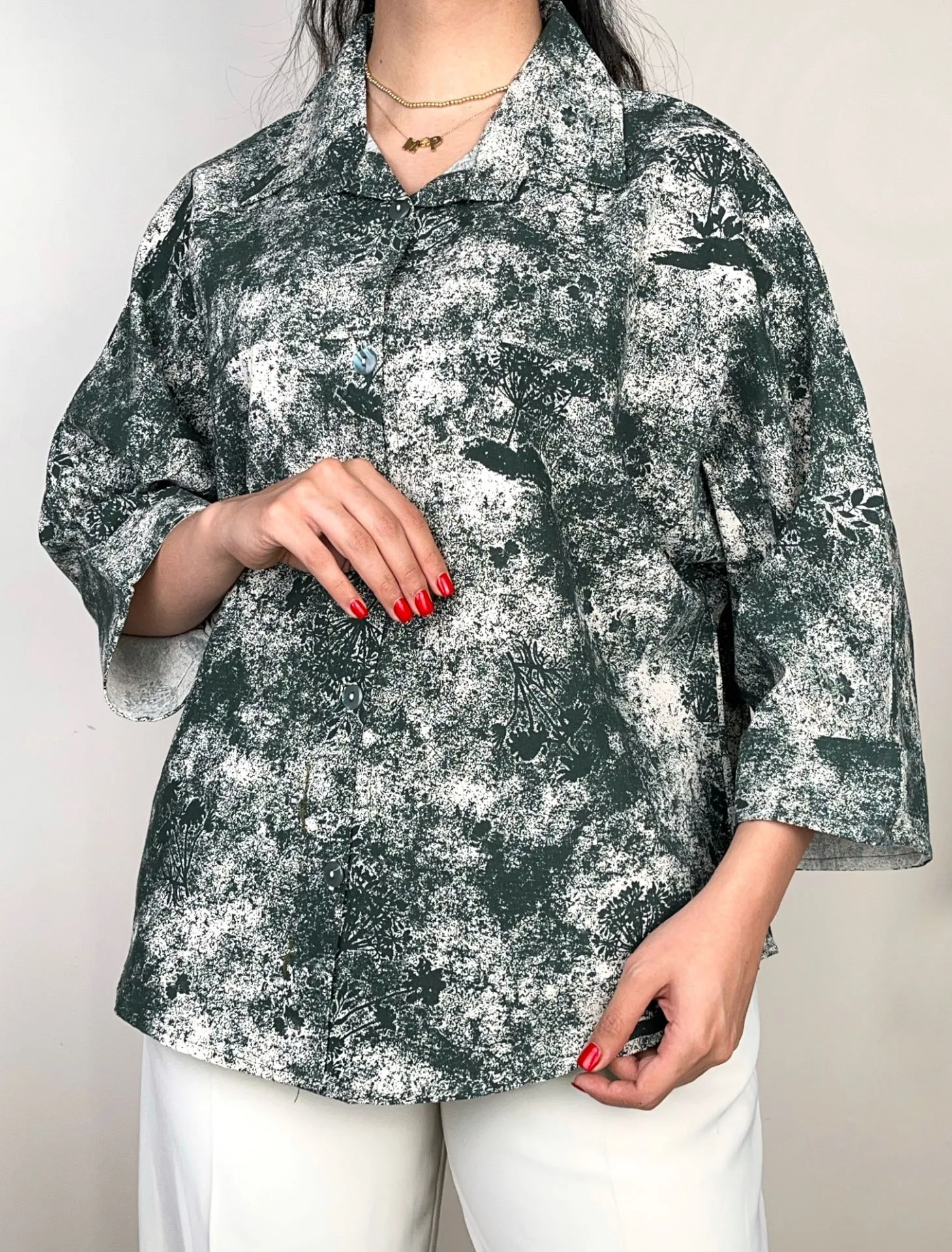 شومیز گلدار 4