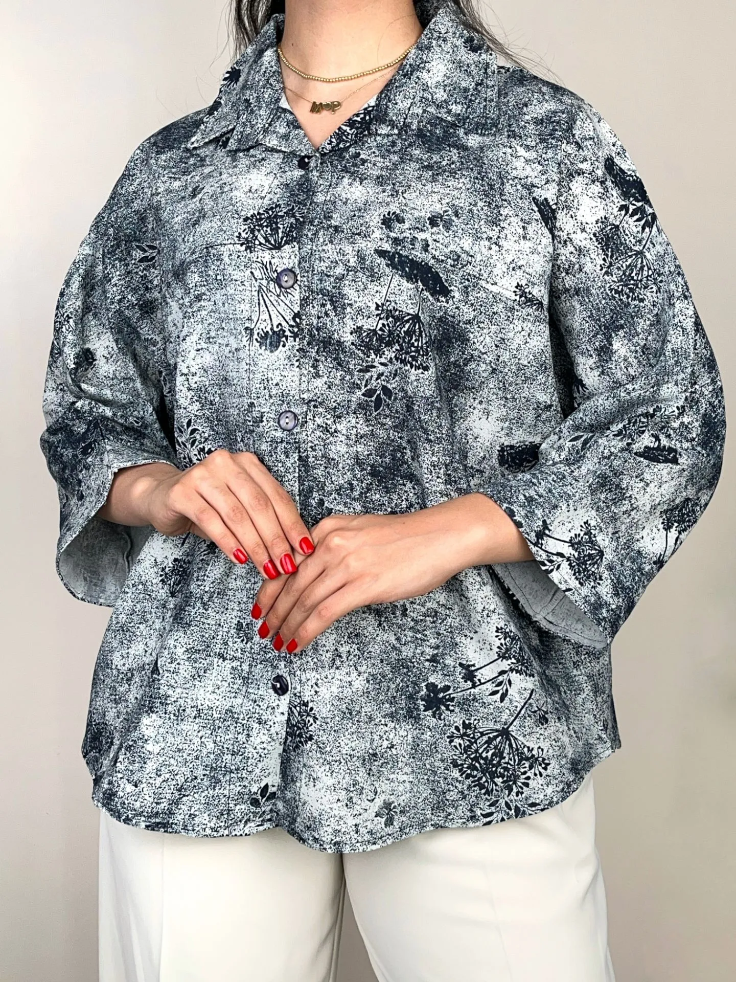 شومیز گلدار 6