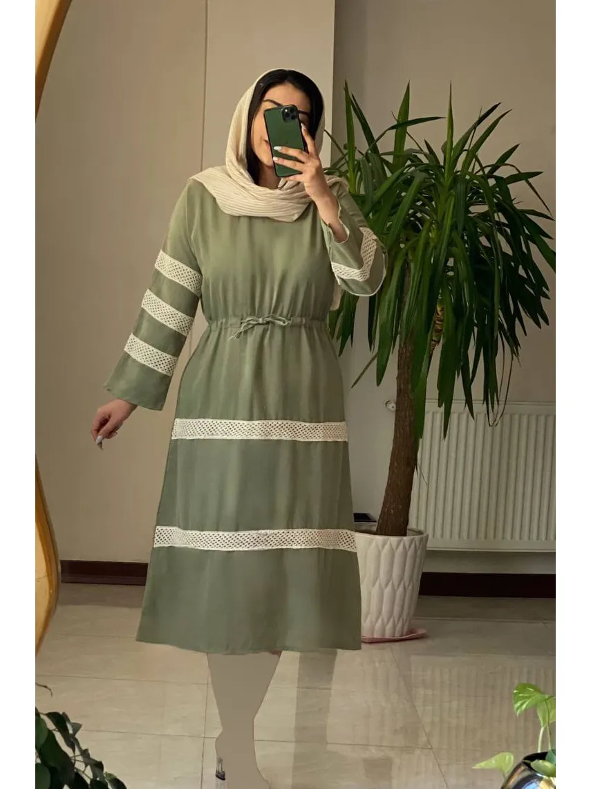 پیراهن قلاب بافی 3