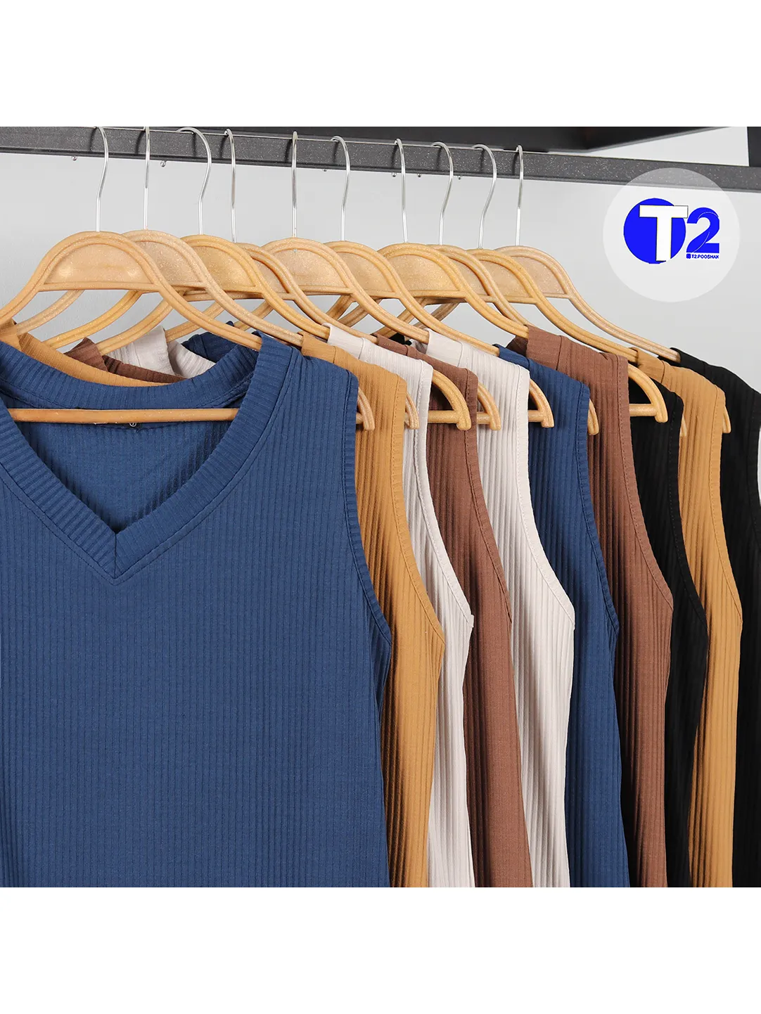 تاپ یقه هفت کرکره پک پنج رنگ اصلی 2