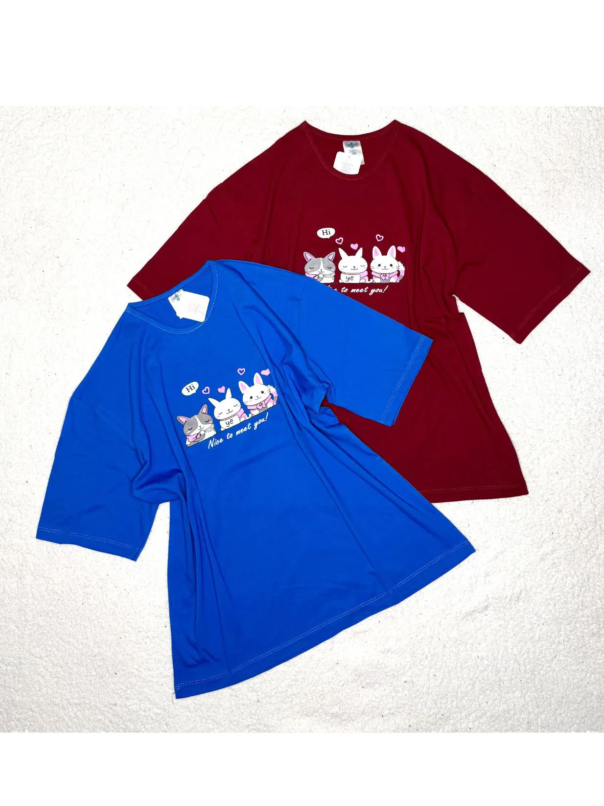 تیشرت باکسی(4XL)پنبه سوپر