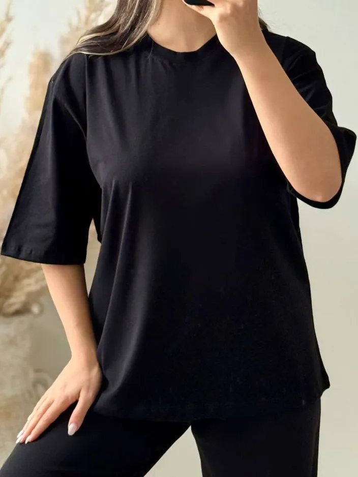 تیشرت باکسی سوپر پنبه 2