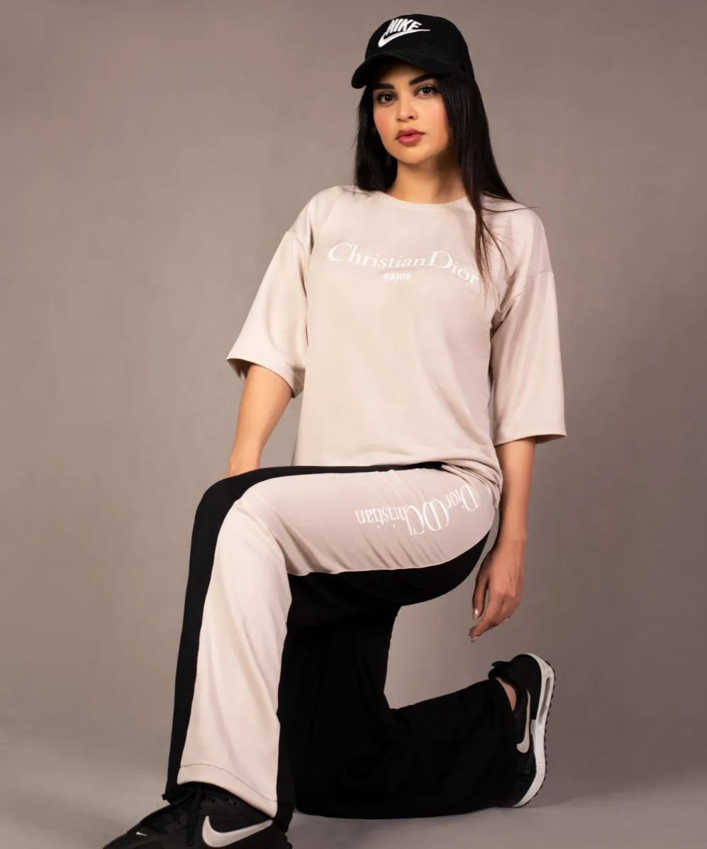 لانگ باکسی با شلوار دیور 3