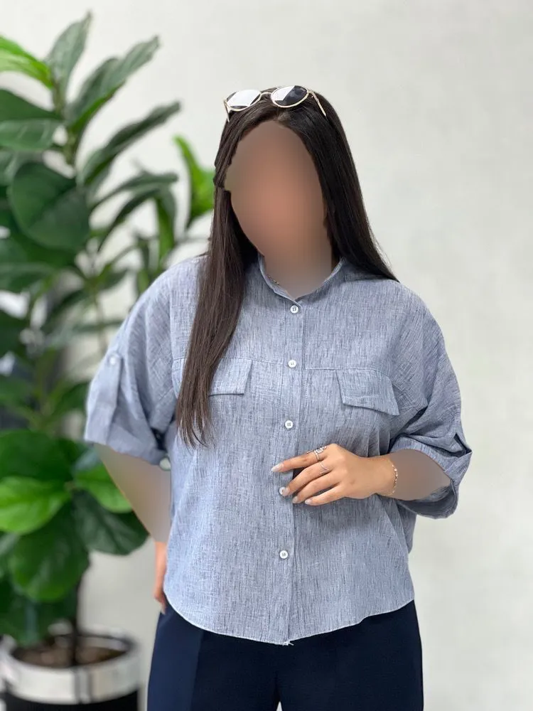 شومیز جیب نما 3