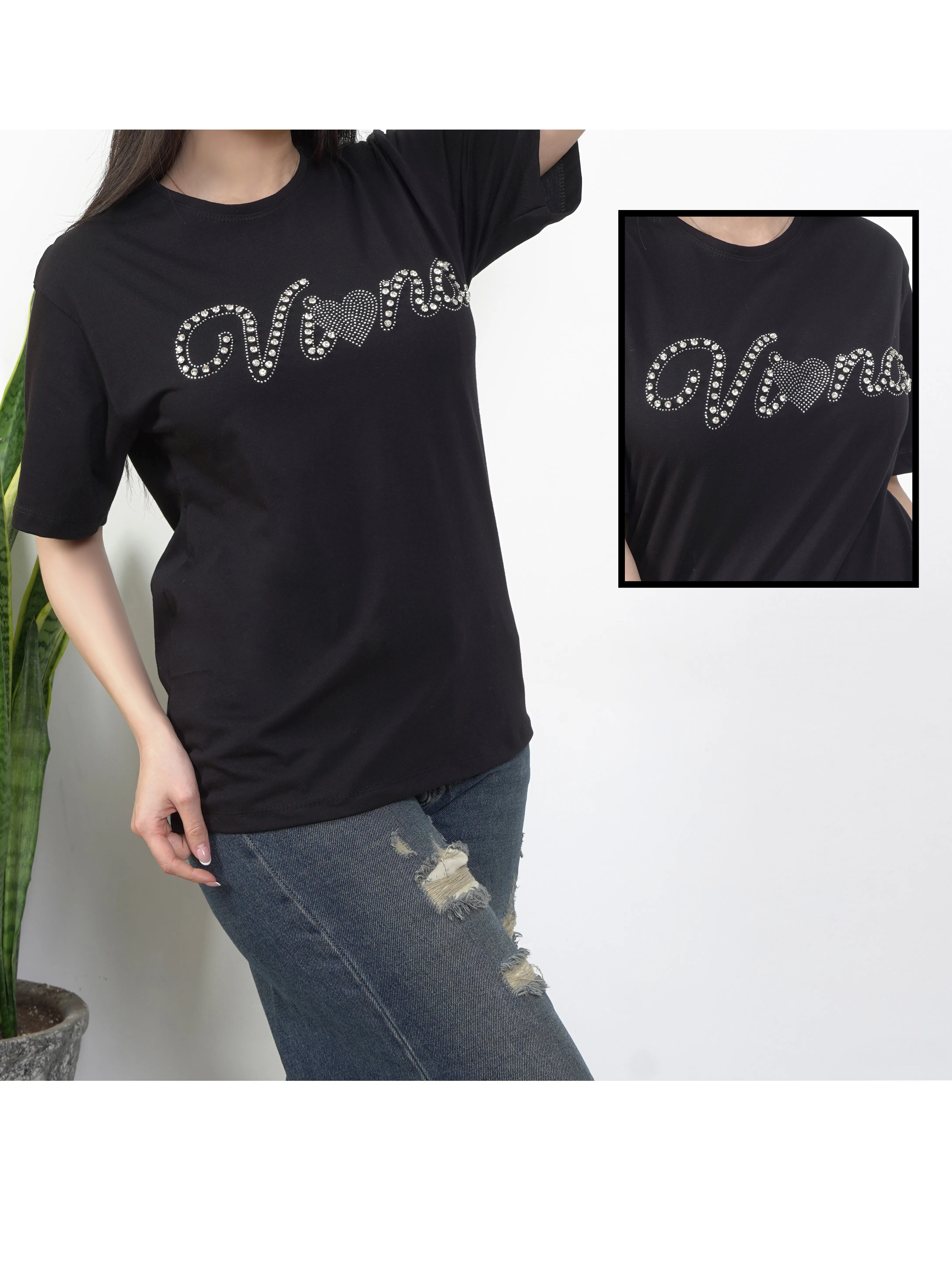 تیشرت مرواریدی Viona
