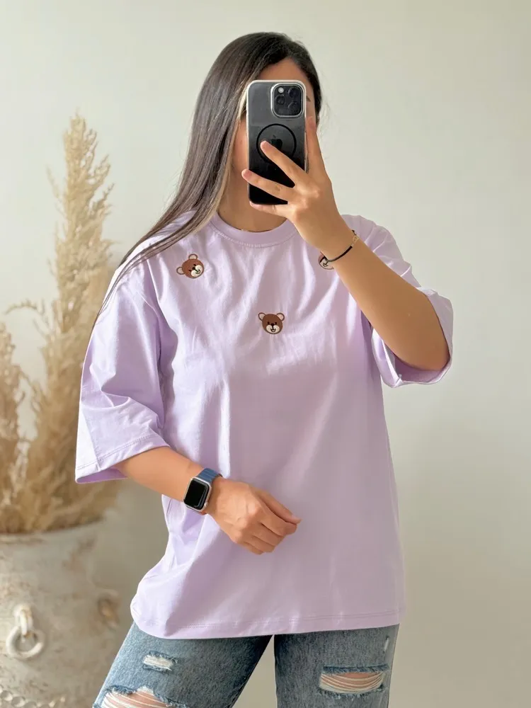 تیشرت باکسی سوپر پنبه