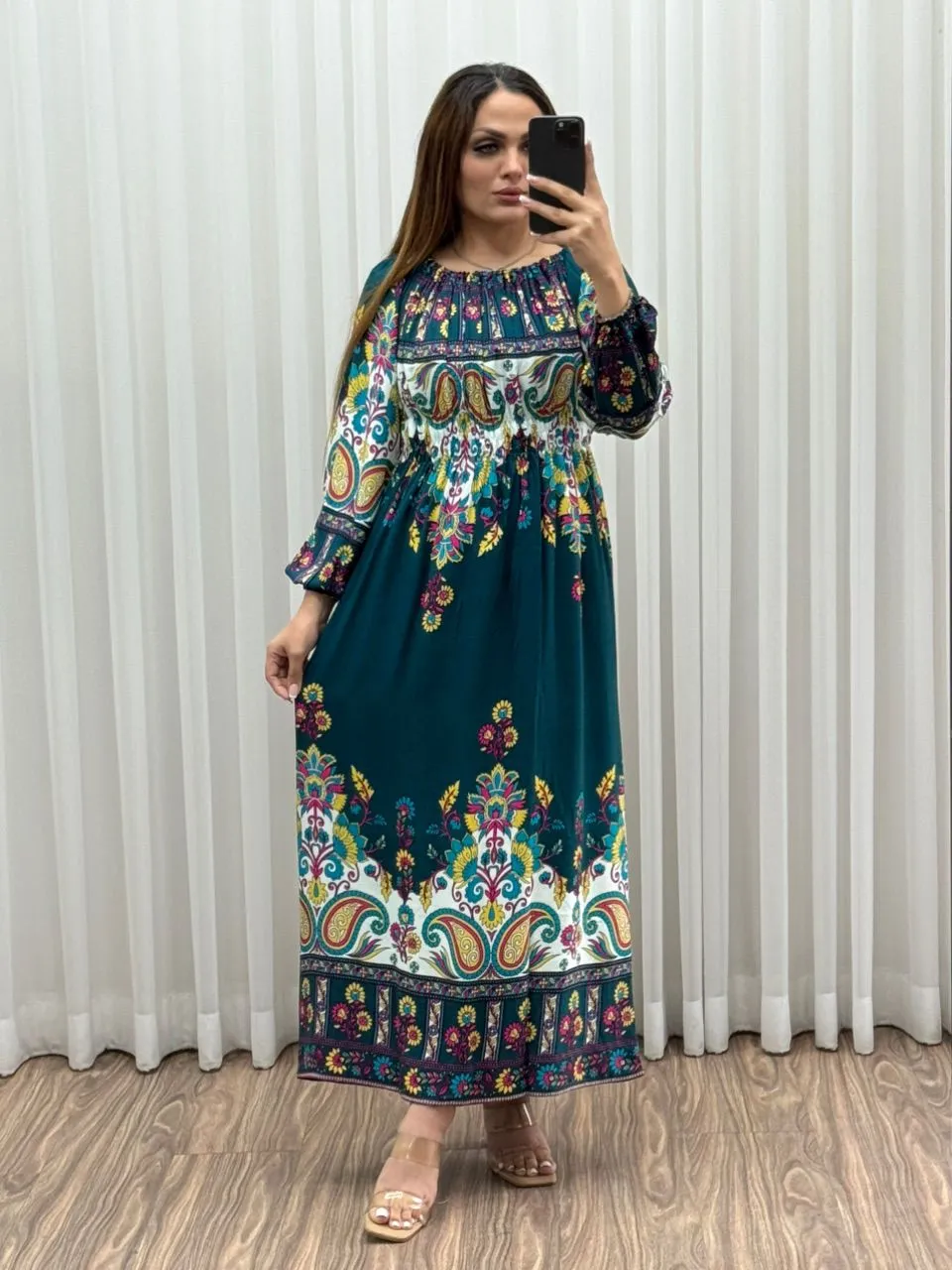 پیراهن ساحلی،تمام نخ 5