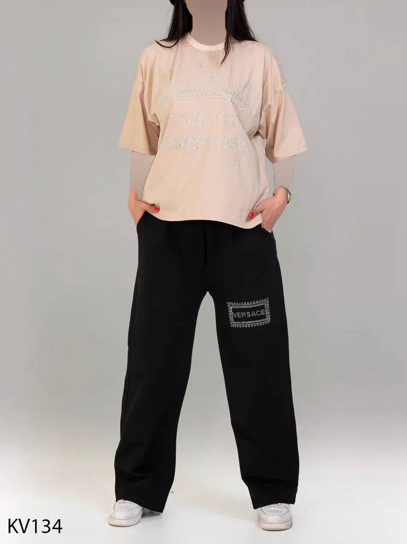 ست ترکیبی گلکسی_پنبه Versace 6