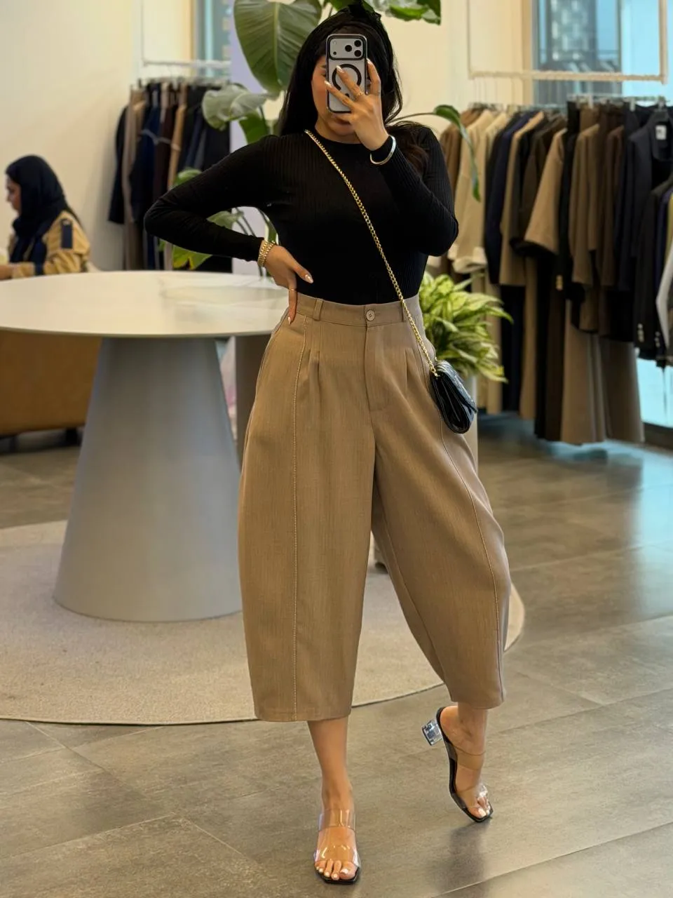 شلوار گاواردین شلال دوزی 2