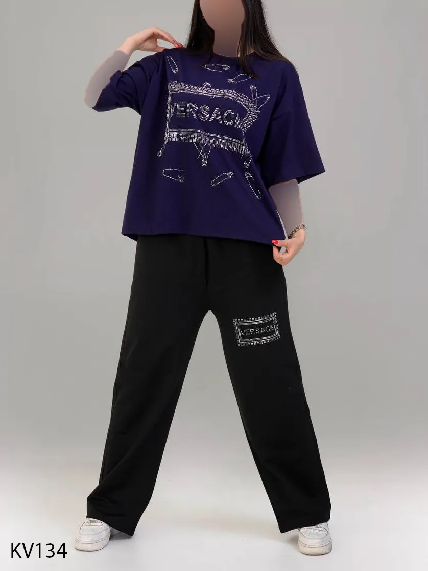 ست ترکیبی گلکسی_پنبه Versace 2
