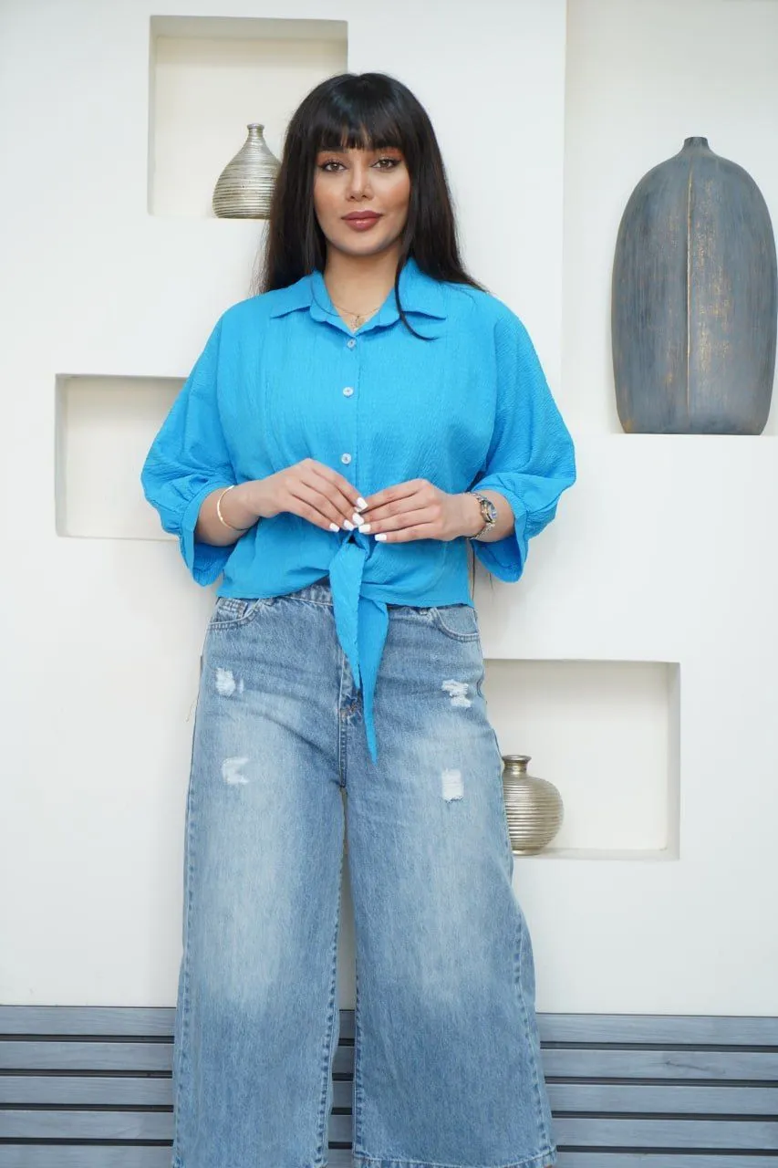 شومیز گره ای