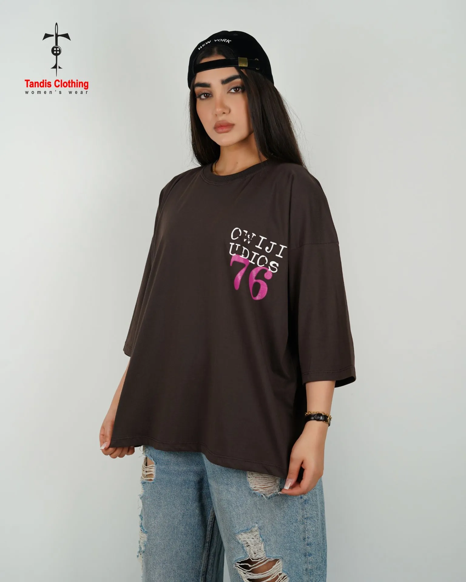 تیشرت باکسی 76